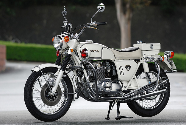 HONDA CB750 POLICE TYPE 1/6スケール Tamiya 1/6 Honda CB750 Police Type Motorcycle - YouTube