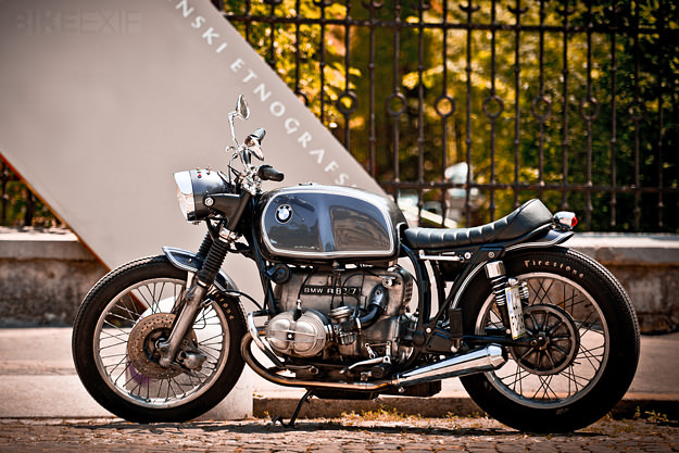 Luka Cimolini's slammed BMW R80/7 | Bike EXIF