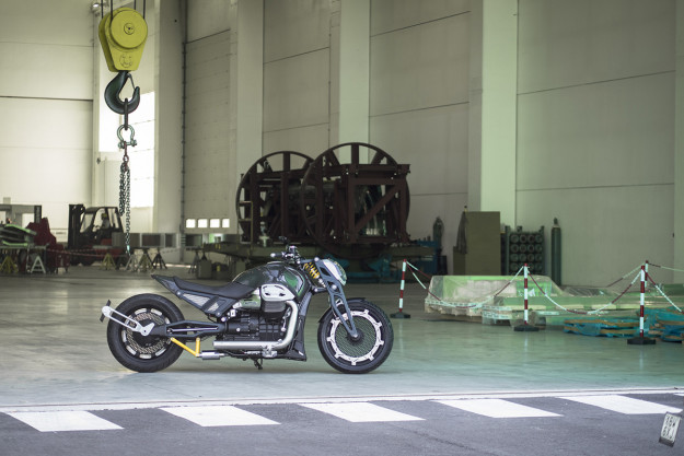 Lvpvs Alpha: A Space Age Moto Guzzi California | Bike EXIF