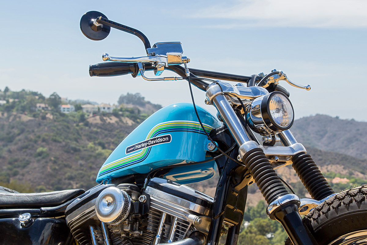 Hollywood Harley: A Sportster 883 Dirt Tracker | Bike EXIF