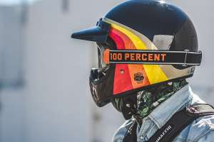 BELL Moto3 M ＋ 100% BARSTOW 100% BARSTOW™ Motorcycle Goggles – Bean's Moto Booth