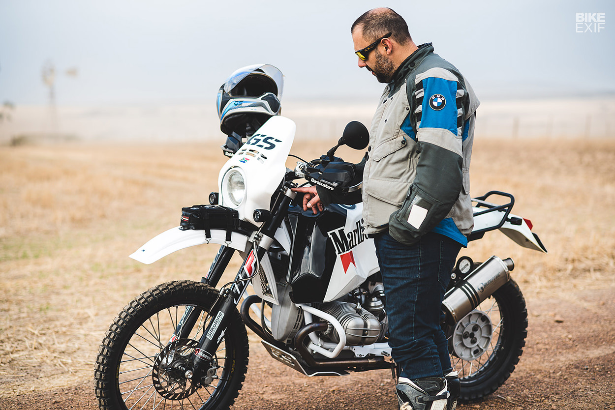 オートバイ・バイク BMW R80 GS with PARIS DAKAR RIDER We made the ultimate BMW R80G/S - YouTube