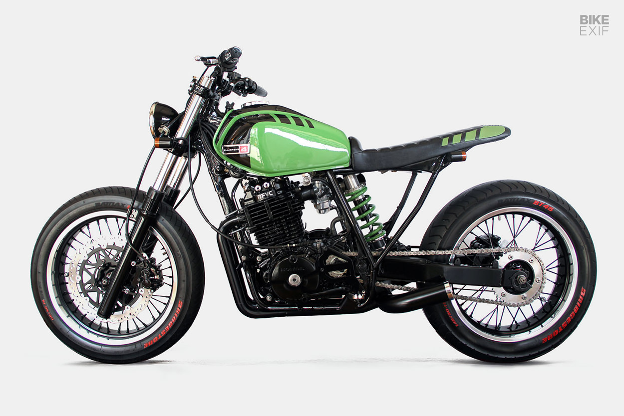Ctrl Z: Ellaspede rebuild their first Honda XR600 | Bike EXIF
