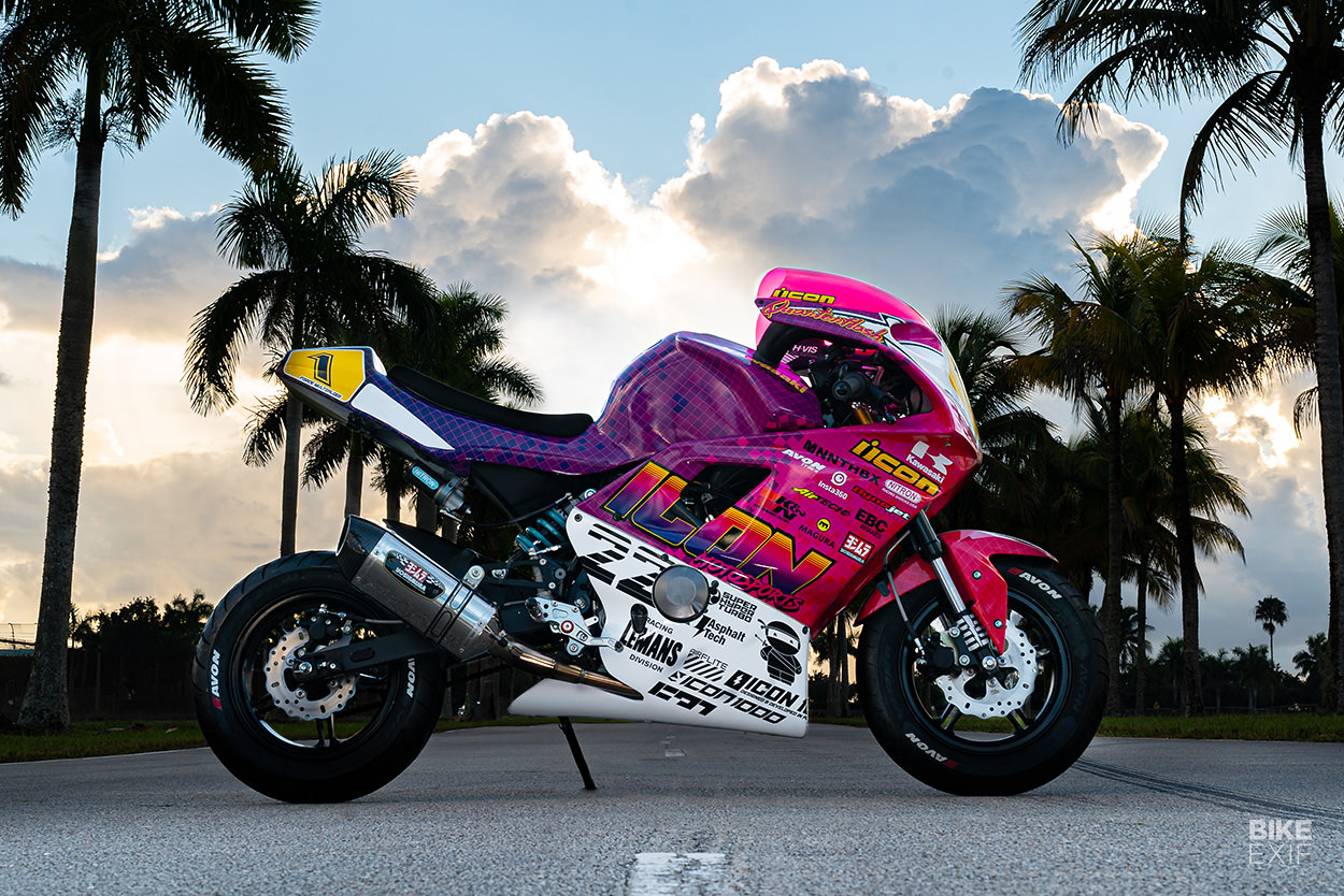 Quarterflash: Icon's 80s-inspired Kawasaki Z125 | Bike EXIF