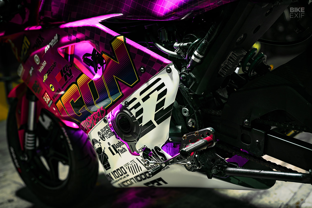 Quarterflash: Icon's 80s-inspired Kawasaki Z125 | Bike EXIF