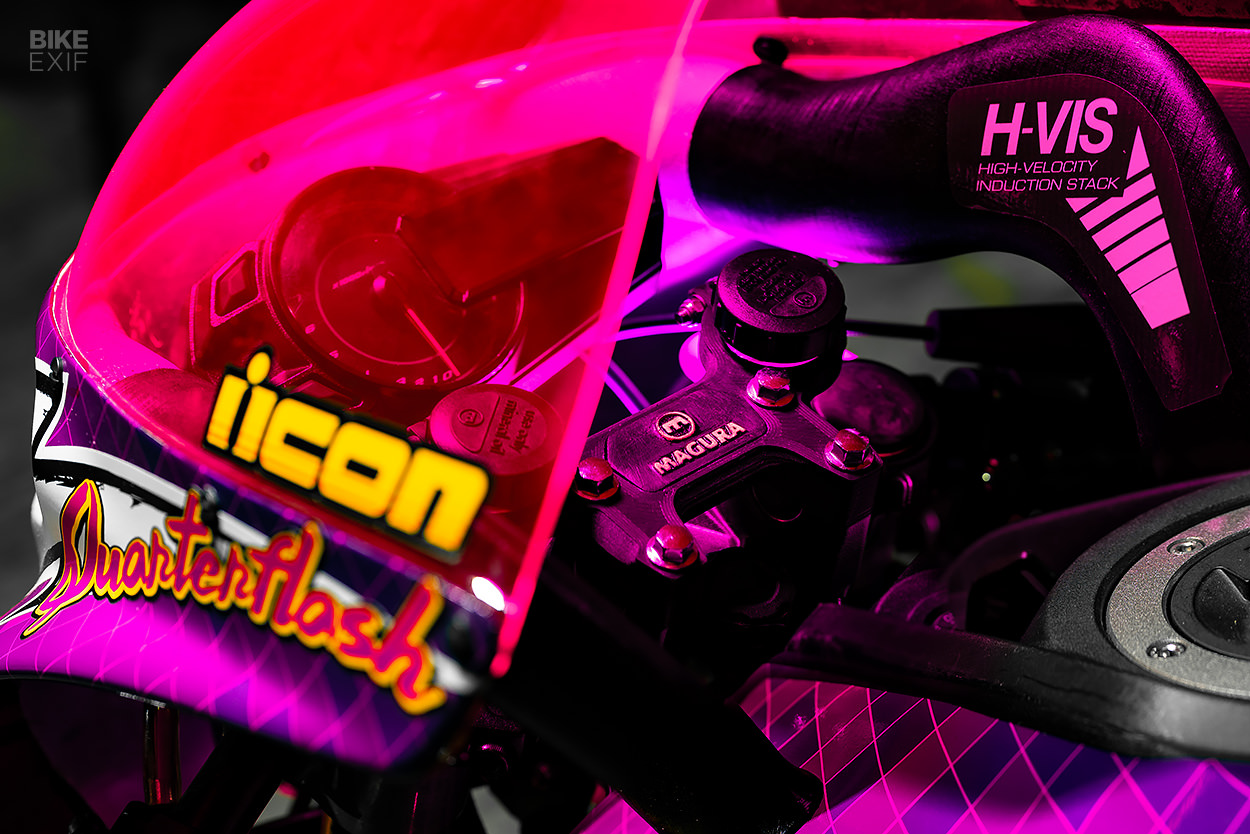 Quarterflash: Icon's 80s-inspired Kawasaki Z125 | Bike EXIF