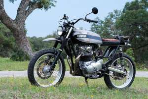 Weekender: A Yamaha XS650 scrambler seven years in the