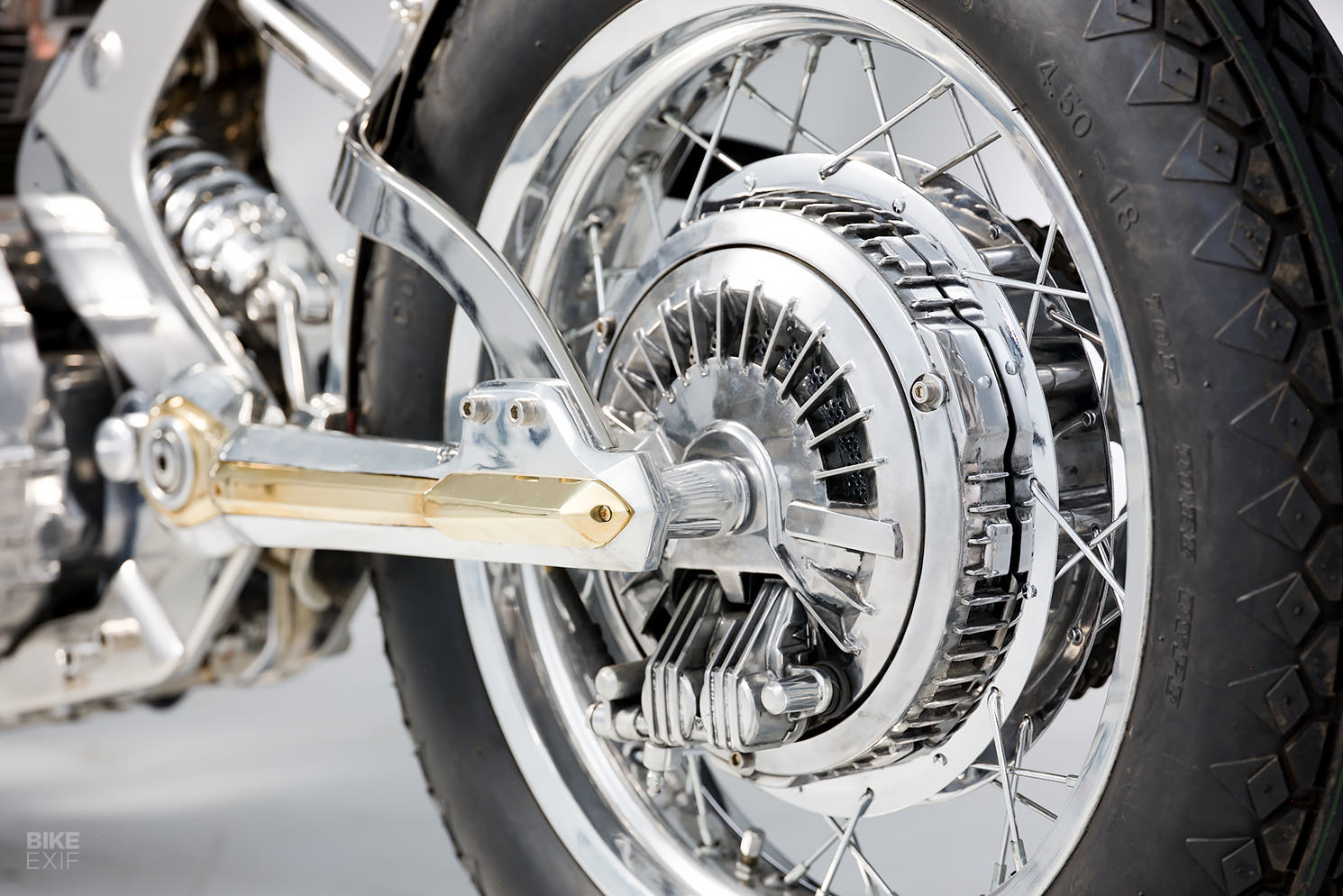 Kinetic Art: A handbuilt board tracker with a Harley Sportster engine…