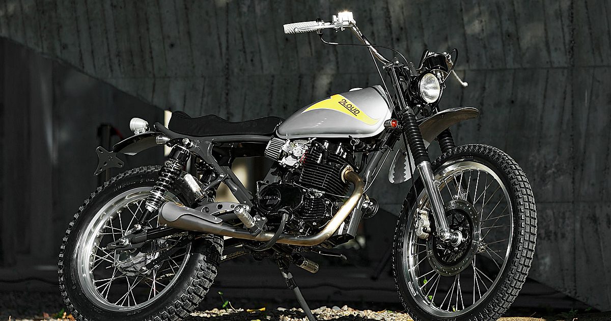 Made in Taiwan: A Carefree Kymco KTR 150 by 2LOUD Custom | Bike EXIF