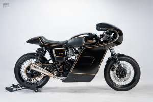 STG 트래커의 Triumph Bonneville Café Racer