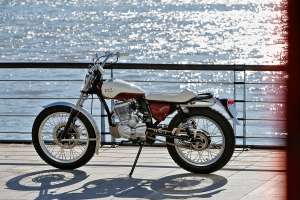 „Kymco KTR 150 Street Tracker“, pateiktas 2 loud Custom