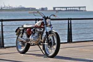 „Kymco KTR 150 Street Tracker“, pateiktas 2 loud Custom