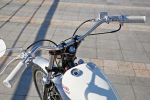 „Kymco KTR 150 Street Tracker“, pateiktas 2 loud Custom