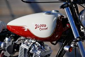 „Kymco KTR 150 Street Tracker“, pateiktas 2 loud Custom