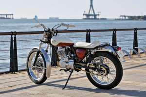 „Kymco KTR 150 Street Tracker“, pateiktas 2 loud Custom