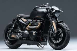 „Shibuya Garage“ pritaikytas „Triumph Speed Dvynių 1200“